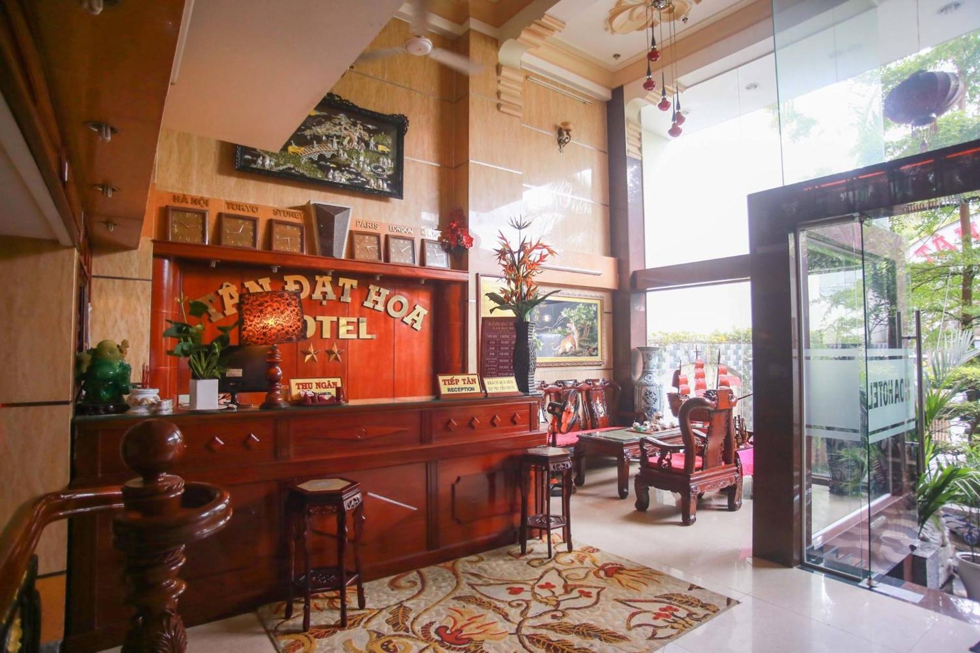 Tan Dat Hoa Hotel & Massage Ho Chi Minh-staden Exteriör bild