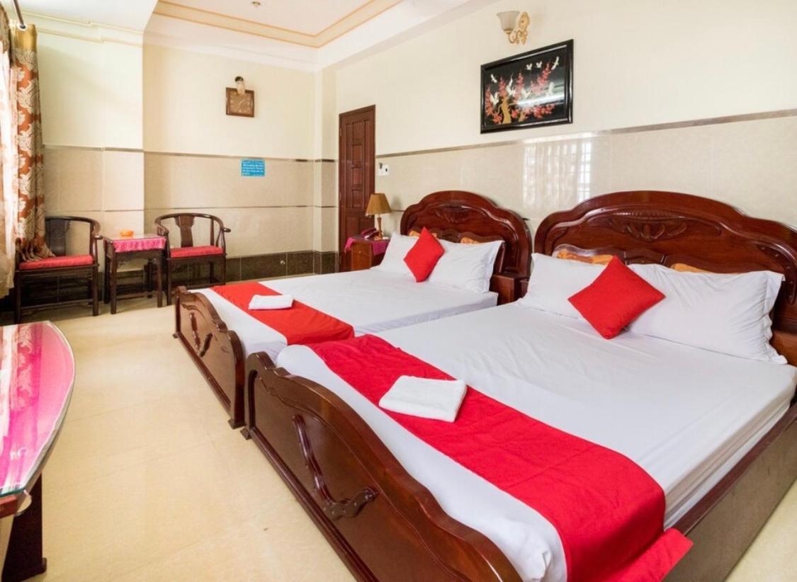 Tan Dat Hoa Hotel & Massage Ho Chi Minh-staden Exteriör bild